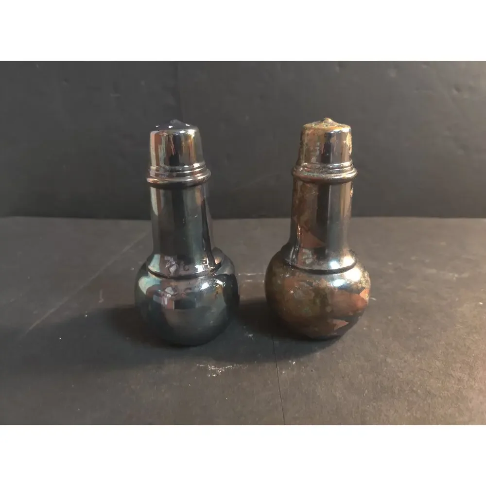 Vintage metal salt